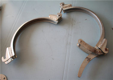 Carbon Steel Stainless Steel Tubing Clamps , Robust Pipe Holder Clamp